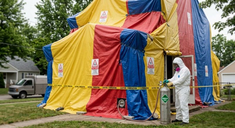 Tent Fumigation in Oklahoma City, OK